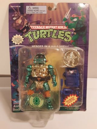 Tmnt Warrior Metalhead Michelangelo Teenage Mutant Ninja Turtles Vintage Rare