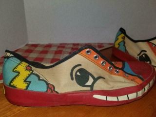 Peter Max Vintage Shoes Gym Sneakers Rare Psychedelic
