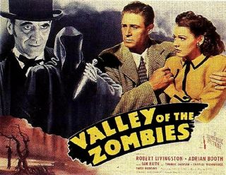 Movie 16mm Valley Of The Zombies Feature Vintage Drama 1946 Film Horror Sci - Fi