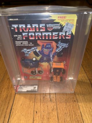 Vintage Transformers Huffer G1 1985 Afa 85