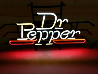 Vintage Dr Pepper Neon " Dr Pepper " Sign