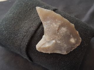 Stunning Neolithic flint spearhead very rare found at Fulford near York uk L17w 2