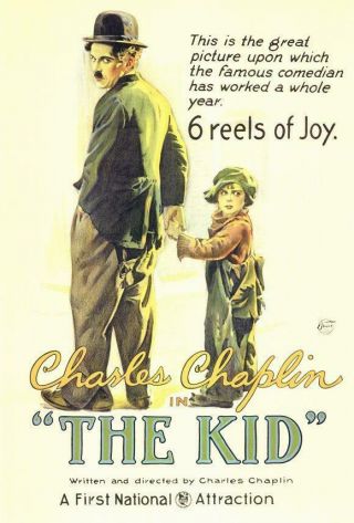 Vintage Movie 16 Mm The Kid (charlie Chaplin)