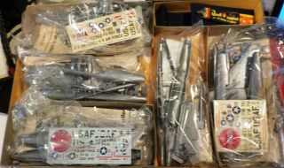 EXTREMELY RARE REVELL 1957 CENTURY SERIES FIGHTERS GIFT SET - - ALL 3