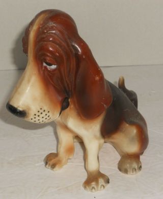 Vintage Breyer Bassett Hound Dog Husy Puppy Hard Plastic Animal Figure