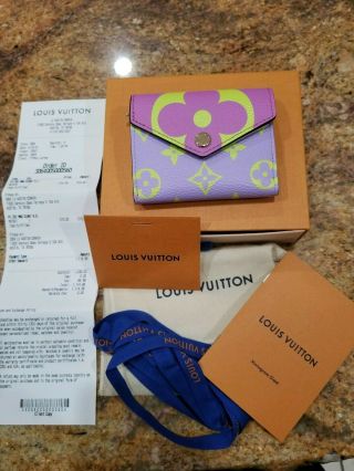 Louis Vuitton Giant Zoe Rare Wallet Limited Edition