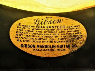 VINTAGE GIBSON BANJO POT,  10 1/2 