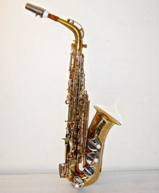 Rare Vintage National Alto Sax - Made In West Germany - A Risk Deal