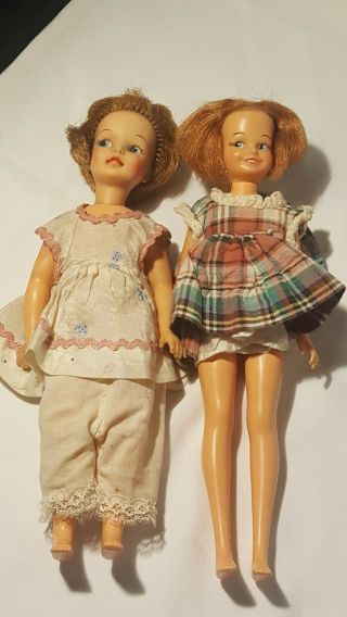 Vintage 1964 DO - 9 Ideal Toy Doll Girl Dodi Pepper ' s Friend & Tammy Family 2