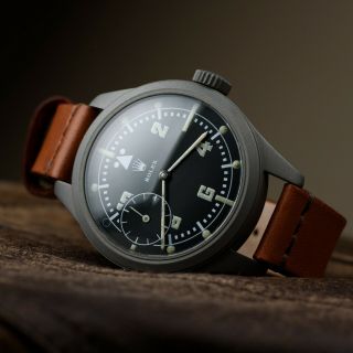 Rolex Mens Military Vintage Swiss Watch Mechanical Movement Vintage Wristwatch