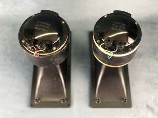 PAIR LOMO KINAP 1A - 22 RARE VINTAGE USSR SOVIET HIGH FREQUENCY DRIVERS SPEAKERS 3