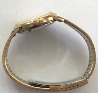 Vintage Men ' s Omega Automatic Gold Filled Watch Omega Band 3