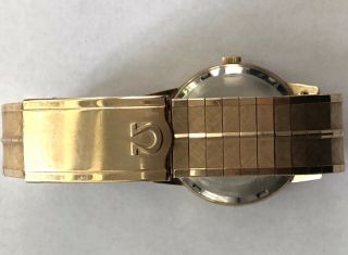 Vintage Men ' s Omega Automatic Gold Filled Watch Omega Band 5