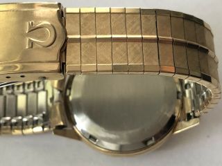 Vintage Men ' s Omega Automatic Gold Filled Watch Omega Band 6