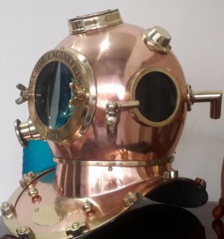 Divers Helmet Us Navy Mark V 18 Inch Diving Helmet Decorative Item 6