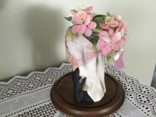 Vtg.  Porcelain Jacqueline JACKIE KENNEDY in mourning Headvase Head Vase E - 1852 5