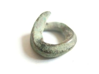 Extremely RARE - Coiled Snake Proto Money Ancient CELTIC Bronze PROTO CURRENCY 2