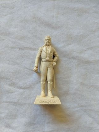 Marx 60mm Hard Plastic Famous Americans Miniature Figure - Commodore Perry