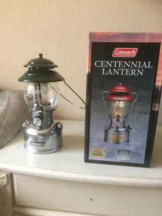 Vintage Coleman Centennial Lantern Dated 03/2001