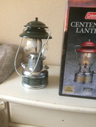 Vintage Coleman Centennial Lantern Dated 03/2001 3