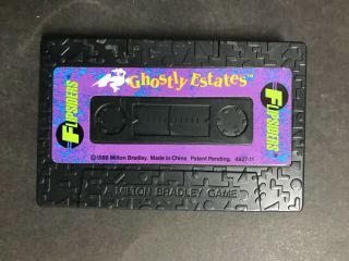 MILTON BRADLEY FLIPSIDERS CHASE GAME - GHOSTLY ESTATES FROM 1988 2