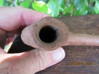 AUTHENTIC MAYA Pre Columbian Clay Pipe 5