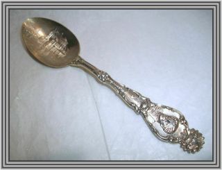 Durgin C1900s Sterling - Mary Baker Eddy - 6 " Christian Science Souvenir Spoon