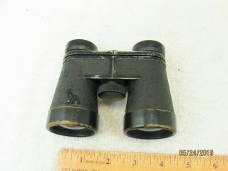 Vintage Jes 4 X 10 Binoculars Wwii Japanese Officer