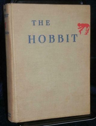 Rare The Hobbit J.  R.  R.  Tolkien 1938 1st Ed/2nd Printing