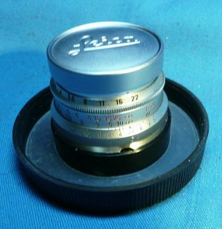 Vintage 1959 Leitz Wetzlar Germany Summaron 1:2.  8/35 Lens Fits M3 3