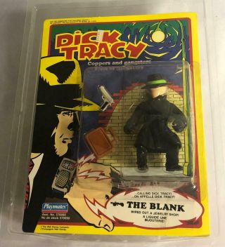 1990 The Blank Vintage Moc Figure From Dick Tracy Holy Grail Rare