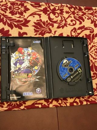 Sonic Adventure 2 Pack Complete CIB Nintendo GameCube Rare 10