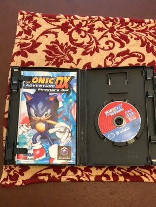 Sonic Adventure 2 Pack Complete CIB Nintendo GameCube Rare 9