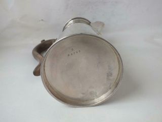 Dainty Solid Sterling Silver Coffee Pot/ Water Jug 1919/ H 19.  5 cm/ 388 g 7