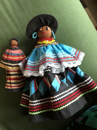 Vintage Indian Dolls Seminole