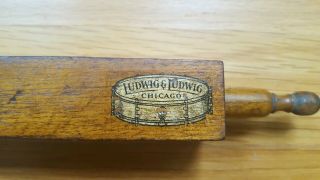 Vintage Ludwig Adjustable Box Whistle 1920 