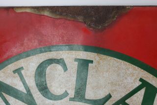 Vintage Sinclair Opaline Porcelain Lubester Oil Pump Plate Sign Gas Station 12 