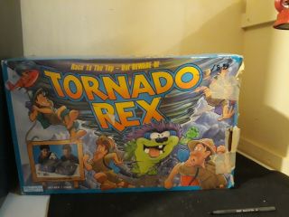Vintage Tornado Rex 3d Action Board Game 1991 Parker Brothers.  Only Missing 1pc