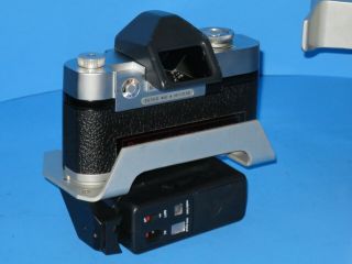 Rare Alpa Surgical 81 Camera,  Sunpak Auto 321 Flash,  Meddev Autoclave Box 4