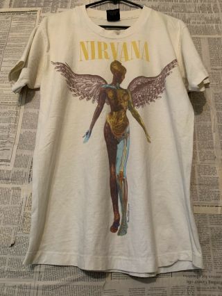 Vtg 90s Nirvana Rock Band T - Shirt