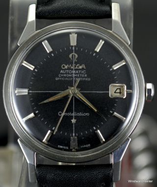 Vintage Omega Constellation 168.  005 Pie Pan Dial Stainless Steel 561 Movement