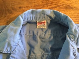 Vintage MARV Hamm ' s BEER 100 Cotton Delivery Uniform Work Shirt Men M Authentic 4