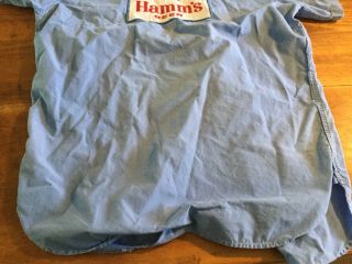 Vintage MARV Hamm ' s BEER 100 Cotton Delivery Uniform Work Shirt Men M Authentic 6