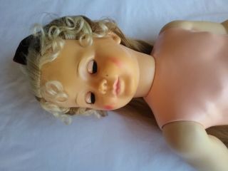 Vintage Ideal Patti Playpal doll 1960s life size 35 
