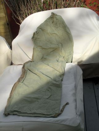Ww2 U.  S.  Army Sleeping Bag Cover Model 1945 Water Repellent Exterior