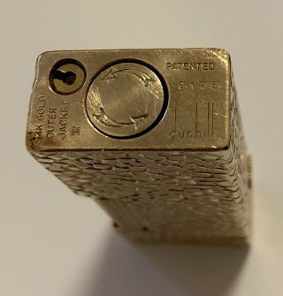 14k Vintage Dunhill Rollagas Lighter - Box 7