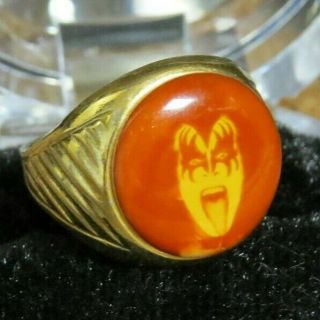 Kiss Vintage Gene Simmons Ring Aucoin 1978