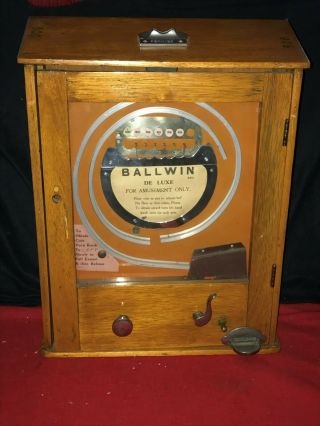 Vintage Ballwin English Penny Machine