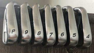 Rare TaylorMade Rac TP Iron Set 4 - PW LH Left Handed DG 105 X100 - Miura Forged 3