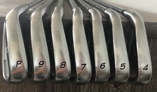 Rare TaylorMade Rac TP Iron Set 4 - PW LH Left Handed DG 105 X100 - Miura Forged 4